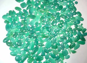 Chrysoprase Cabochon หินอัญมณีหลวมสำหรับทำเครื่องประดับอัญมณี - Product Image 4