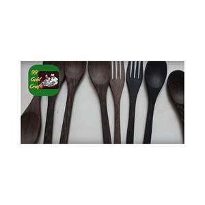 CUILLÈRE EN BOIS DU VIETNAM DE QUALITÉ SUPÉRIEURE AVEC SURFACE LISSE POUR UN USAGE QUOTIDIEN FOURNITURE DE VAISSELLE RESTAURANT ET À DOMICILE EXPORTATION EN GROS - Product Image 2