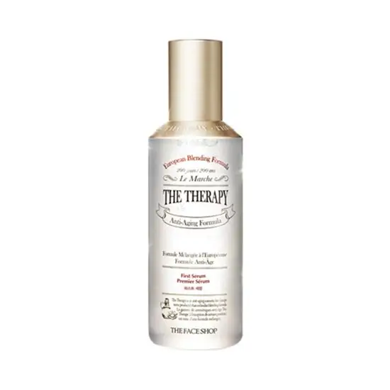 Cosmétique coréenne THE THERAPY FIRST SERUM 130ml de Lotte Duty Free