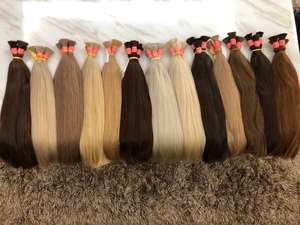 Extensiones de cabello humano a granel de color rubio virgen de cabello vietnamita crudo de alta calidad precio al por mayor - Product Image 6