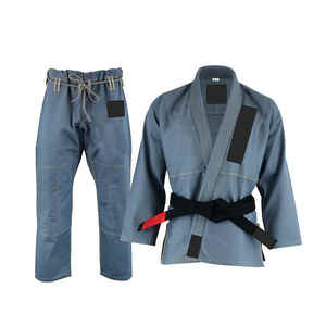 Jiu Jitsu kimono Jiu Jitsu uniformes venta al por mayor artes uniforme Karate Gi trajes Bjj Kimono uniforme Jiu Jitsu Gi hombres traje - Product Image 2