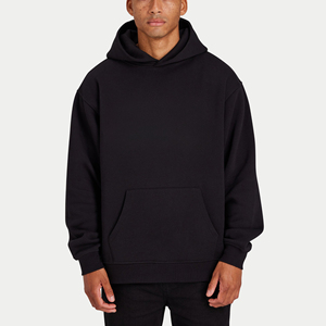 Vêtements d'hiver pour hommes Sweats à capuche épais en coton brodé surdimensionné personnalisé pour hommes - Product Image 1