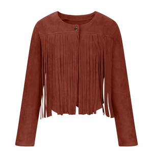 Chaqueta de Cuero de Moda para Mujer, Transpirable, de Alta Calidad y Bajo Precio, Chaquetas Occidentales para Mujer Hechas en Pakistán - Product Image 1