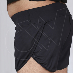 Pantalones cortos deportivos para hombre, ropa de calidad prémium, Color negro sólido, nuevo diseño - Product Image 2