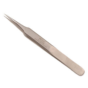 Pince à épiler à pointe de fibre de cils d'extension de corée du sud de marque privée de qualité parfaite la plus élevée - Product Image 2