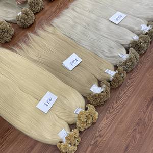 Extensiones de cabello de punta plana vietnamita de alta calidad, muchos colores, sin enredos, sin desprendimiento con precio al por mayor - Product Image 5