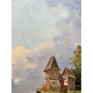 Dipinti ad olio su tela dipinti a mano 36x24 pollici 100% arte originale - Product Image 5