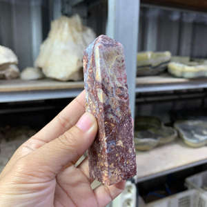 Obélisques en Jaspe Araignée Rouge Naturel d'Indonésie de Haute Qualité en Gros, Pierres Précieuses Polies, Artisanat, Cristal de Guérison, Indocraftstone - Product Image 4