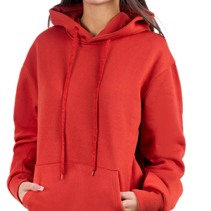 Sweats à capuche pour femmes grande taille bleu marine pulls à capuche esthétiques surdimensionnés couleur unie sweats à capuche surdimensionnés pour femmes - Product Image 1