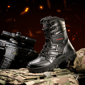 Botas de senderismo y escalada para hombre, antideslizantes y resistentes al desgaste, de caña alta, para trabajo fuera de carretera, uso casual y a la moda. - Product Image 6