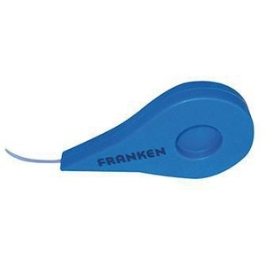 เทปกาวสำนักงาน 4 มม. x 10 ม. สีเทา/ใส เทปยี่ห้อ FRANKEN - Product Image 1