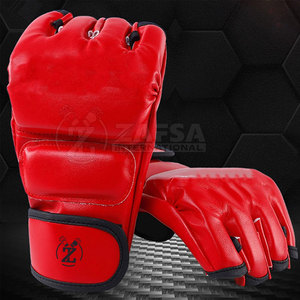 ถุงมือ MMA หนัง PU สำหรับฝึกชกมวยแบบมืออาชีพถุงมือฝึกชกมวยสำหรับ2025ออกแบบได้ตามต้องการ - Product Image 3