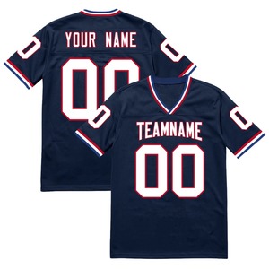 ชุดยูนิฟอร์มอเมริกันฟุตบอลเด็กชายแบบกำหนดเอง 7V7 แขนสั้น ผ้าระบายอากาศต้านเชื้อแบคทีเรีย - Product Image 4