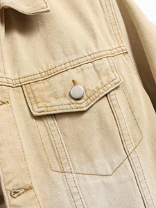 Chaquetas de mezclilla para hombre con personalización completa Chaqueta vaquera de hombre de estilo deportivo personalizado para uso al aire libre - Product Image 2