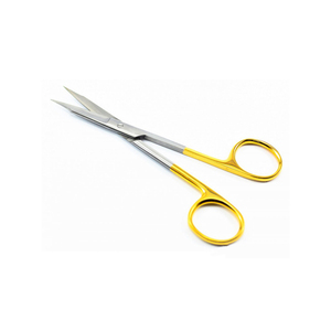 Tijeras quirúrgicas dentales Goldman Fox, tijeras de tejido curvo, dispositivos médicos profesionales, tijeras Goldman, tijeras médicas - Product Image 2