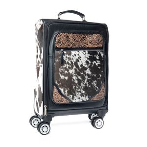 Maleta de Viaje con Ruedas de Cuero Genuino, de Lujo, Moderna y de Alta Demanda - Product Image 2