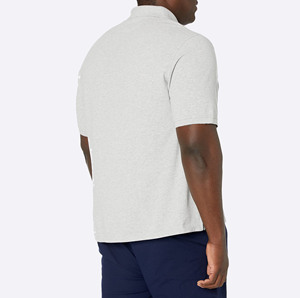 Camisa para Hombre Talla Grande, Mezcla de Poliéster/Algodón, Secado Rápido, Transpirable, Informal, Tela Piqué, Camisa Gulf, KATBROS INDUSTRY - Product Image 2