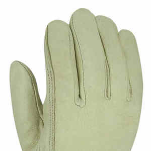 Recién llegado, guantes de trabajo de cuero Premium resistentes al calor, guantes de trabajo antiestáticos, antivibración, sin silicona, sin polvo - Product Image 4