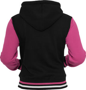 Chaqueta Bomber Corta Personalizada con Logotipo Bordado para Mujer, Estilo Universitario, Ropa Urbana, Fabricante OEM - Product Image 2
