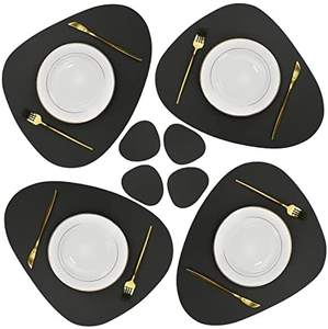 Tapis de déjeuner en cuir de qualité exclusive napperons en cuir de cuisine personnalisés écologiques design moderne à bas prix - Product Image 6