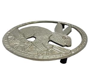 Salvamanteles decorativo de aluminio, ollas calientes, sartenes, platos, alfombrilla y almohadilla de protección de mesa - Product Image 1