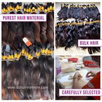 Extensions de Cheveux Remy de Qualité Supérieure Grade 12A en Vrac, Cheveux Humains Vietnamiens Bruts Style Ondulé pour Tête Unique, Paquets de Cheveux