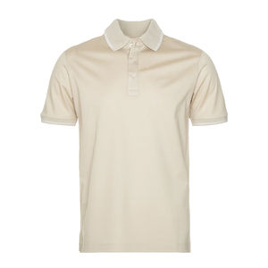 2025 hombres personalizados para Polos 100% algodón transpirable comprimido sólido Casual estampado de manga larga talla grande corta para exteriores - Product Image 1