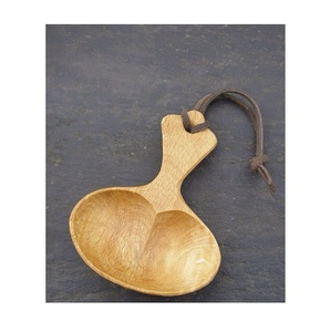 Juego de cuchara de madera hecha a mano, herramientas de cocina ecológicas suaves y naturales, perfectas para cocinar, servir y hornear - Product Image 4