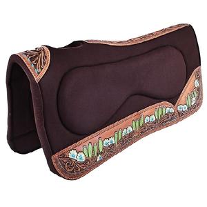 Tapis de selle en laine pour l'équitation, dressage, personnalisable, haute qualité, marque ANSH, d'Inde - Product Image 1