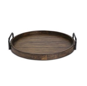 2025 plateau de service décoratif de table qualité Standard forme Rectangle café thé plateau de service maison et fêtes utilise à la main - Product Image 5