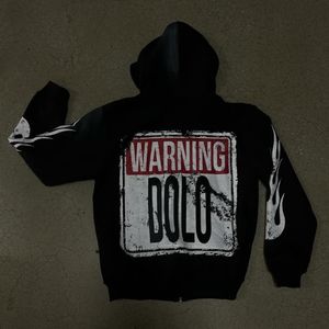 เสื้อฮู้ดดี้สตรีทแวร์สไตล์ Y2K ผ้าฝ้าย 100% หนานุ่ม ทรงโอเวอร์ไซส์ พิมพ์ลายซิลค์สกรีน ปักลาย เป็นมิตรกับสิ่งแวดล้อม สำหรับผู้ชาย - Product Image 6