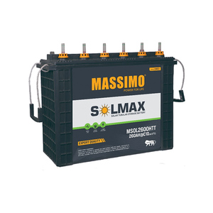 Batterie tubulaire haute qualité MASSIMO 260Ah 12V au plomb-acide, garantie qualité 100%, à prix abordable - Product Image 1