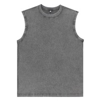 Débardeur sans couture côtelé personnalisé pour hommes vêtements de fitness sans manches pour entraînement de gym vêtements de musculation