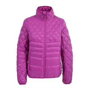 Custom eco friendly recycled material puffer jacket sustainable quilted winter <b>coat</b> suitable for unisex casual wear - Product Image 2