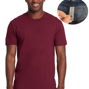 Next Level Apparel Camiseta de cuello redondo unisex Precio al por mayor Camisetas de tres mezclas con logotipo personalizado - Product Image 1