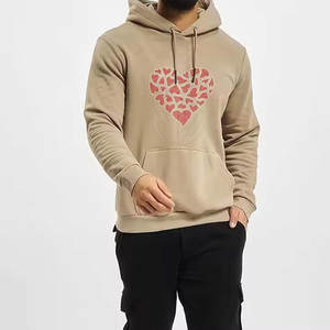 Vente chaude de sweats à capuche pour hommes, vente en gros, design personnalisé, uni, coupe régulière, pull-over, polaire de haute qualité, écologique - Product Image 3