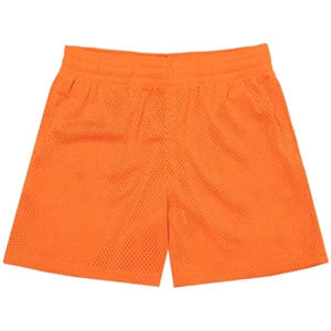 Summer Mesh New Fitness Short respirant à séchage rapide Casual Sports Solid Color customizing Logo Basketball Shorts - Product Image 5