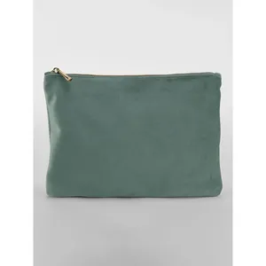 Sustainable Velvet Toiletry <b>Accessory</b> <b>Bag</b> Eco-Friendly Gadgets Organizer - Product Image 6