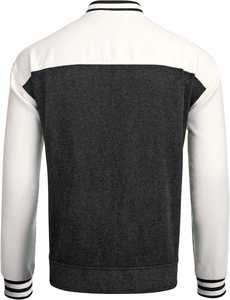 College Varsity Jacket Turn Down Shoulder Chaqueta de béisbol para hombres Pakistán Fabricación Precio Material de tela - Product Image 4