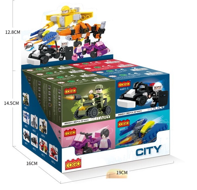Puzzle Building Blocks small Particles 3