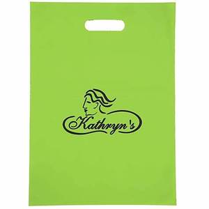 Vente en gros de sacs en plastique recyclé avec logo personnalisé découpé pour sous-vêtements vêtements chaussures-Gravure réutilisable pour supermarché - Product Image 6