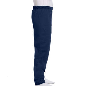Pantalon de survêtement pour homme de haute qualité, personnalisé, 400 GSM, 100% coton, respirant, uni, pour l'hiver - Product Image 2