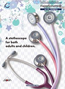 Stetoskop Medis Manual Profesional Flairphonette No.137 YAMASU (KENZMEDICO) 15 Warna Produsen Jepang Bersertifikasi ISO - Product Image 5