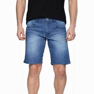 Shorts cargo décontractés pour hommes sur mesure, 100% coton, écologiques, respirants, denim d'été, grandes tailles XS-5XL - Product Image 1