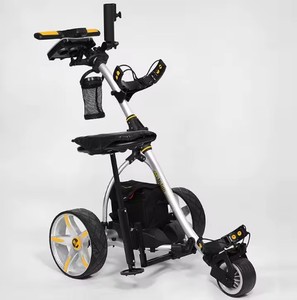 Chariot de golf télécommandé de qualité supérieure Bat Caddy X3R avec kit d'accessoires gratuit, garantie de 3 ans, prêt à être expédié - Product Image 6