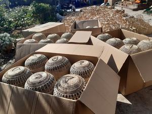 Lampe suspendue en bambou pour restaurant, luminaire décoratif en rotin - Product Image 3