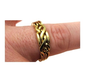 Anillo de latón de la mejor calidad y diseño de apariencia, anillos de joyería simples y de moda, artículos de fiesta, joyería, anillo de latón, venta superior - Product Image 1