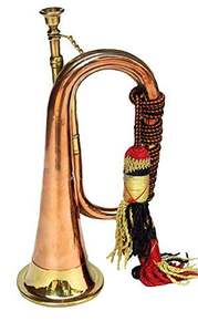 Corne de clairon en laiton de qualité supérieure avec un son clair idéal pour les festivals de cérémonies en plein air et les spectacles traditionnels - Product Image 2