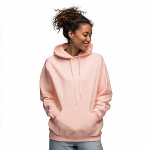 Sudadera con capucha oversize para mujer, sublimada, de invierno, con hombros caídos, estampado frontal, forro polar transpirable, lavado a la piedra, cortavientos, ecológica - Product Image 5