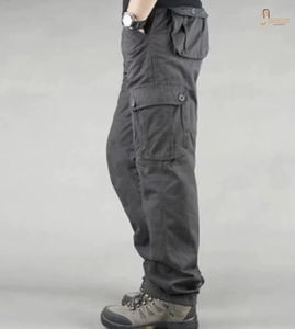 Men's <b>Cargo</b> <b>Work</b> <b>Pants</b> Loose Multi Pocket <b>Cargo</b> <b>Work</b> <b>Pants</b> Straight Leg Utility Trousers for <b>Work</b> Out Door and Casual Wear - Product Image 3